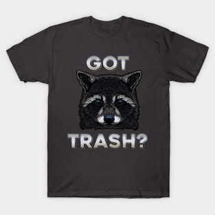 Got Trash? Raccoon begging T-Shirt